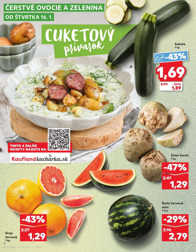 Kaufland Szlovákia Akciós Újság 8 oldal