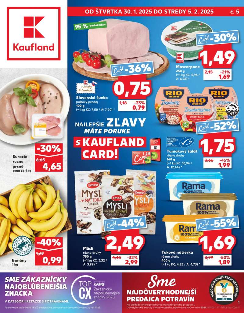 Kaufland Szlovákia Akciós Újság 1 oldal