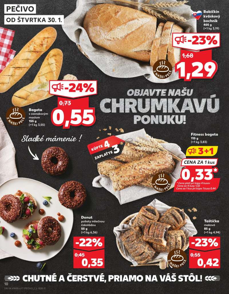 Kaufland Szlovákia Akciós Újság 10 oldal