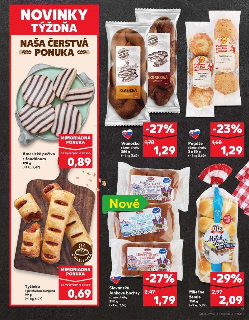 Kaufland Szlovákia Akciós Újság 11 oldal