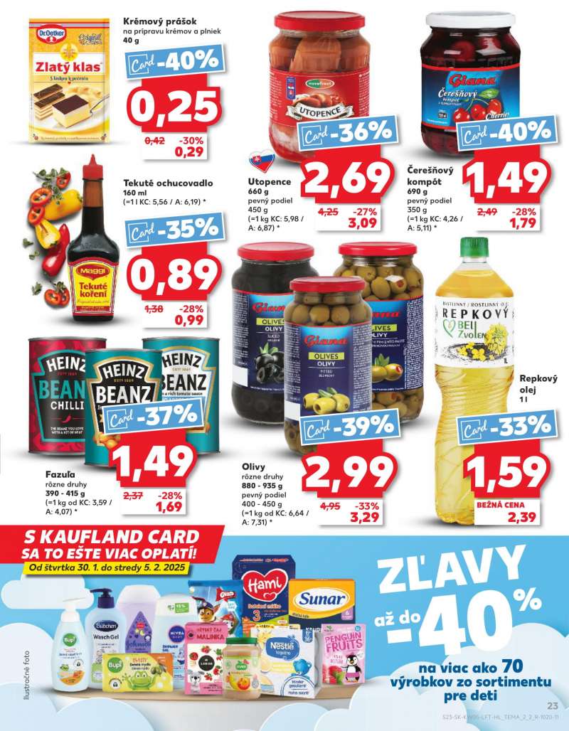 Kaufland Szlovákia Akciós Újság 23 oldal