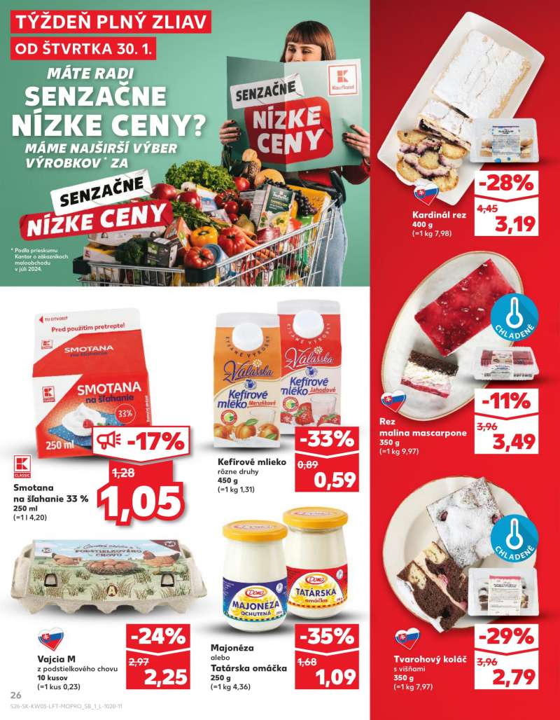 Kaufland Szlovákia Akciós Újság 26 oldal