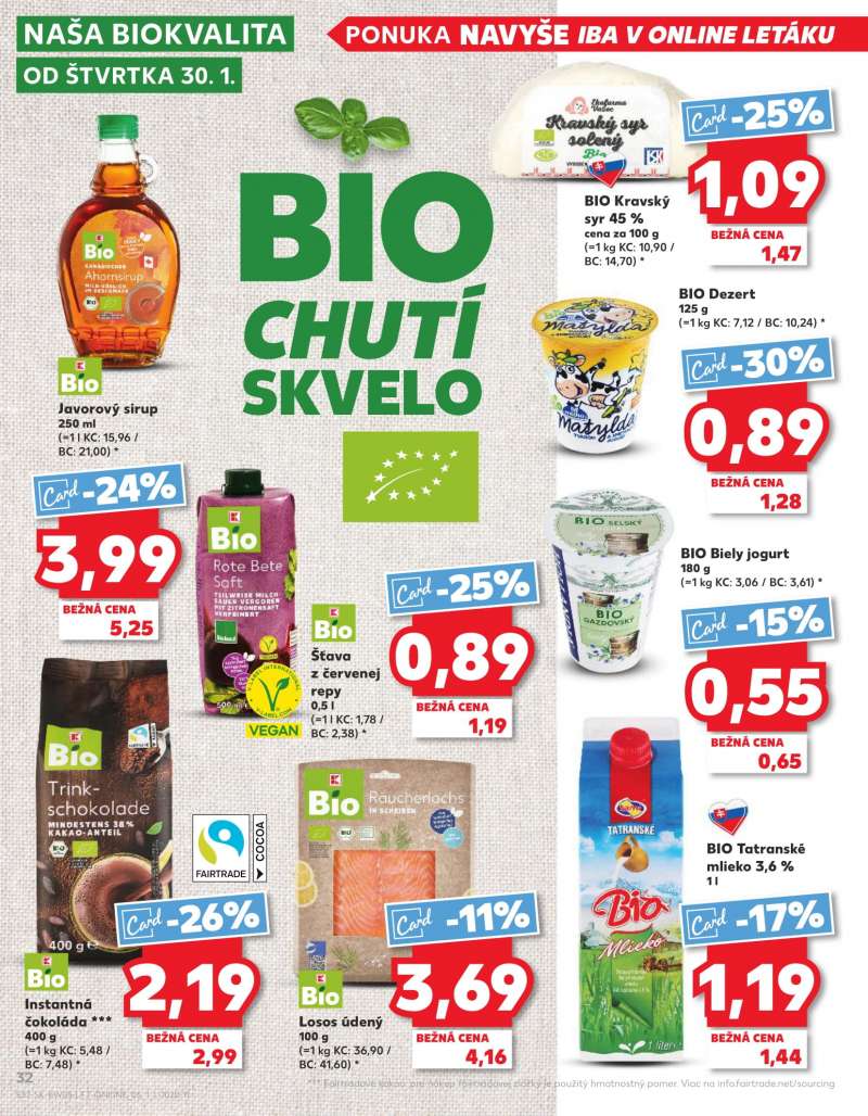 Kaufland Szlovákia Akciós Újság 32 oldal