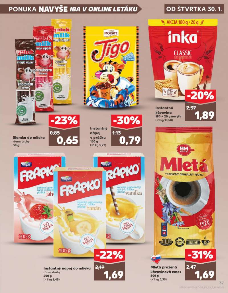 Kaufland Szlovákia Akciós Újság 37 oldal