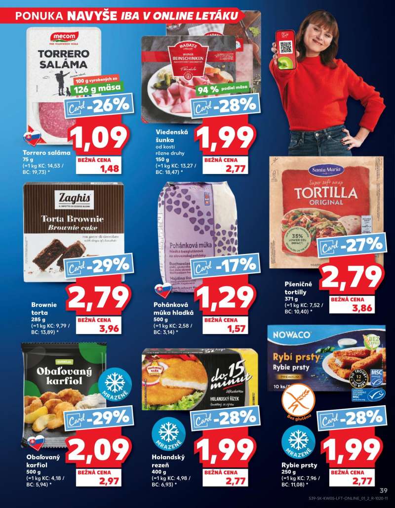 Kaufland Szlovákia Akciós Újság 39 oldal