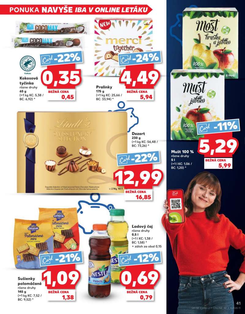 Kaufland Szlovákia Akciós Újság 41 oldal