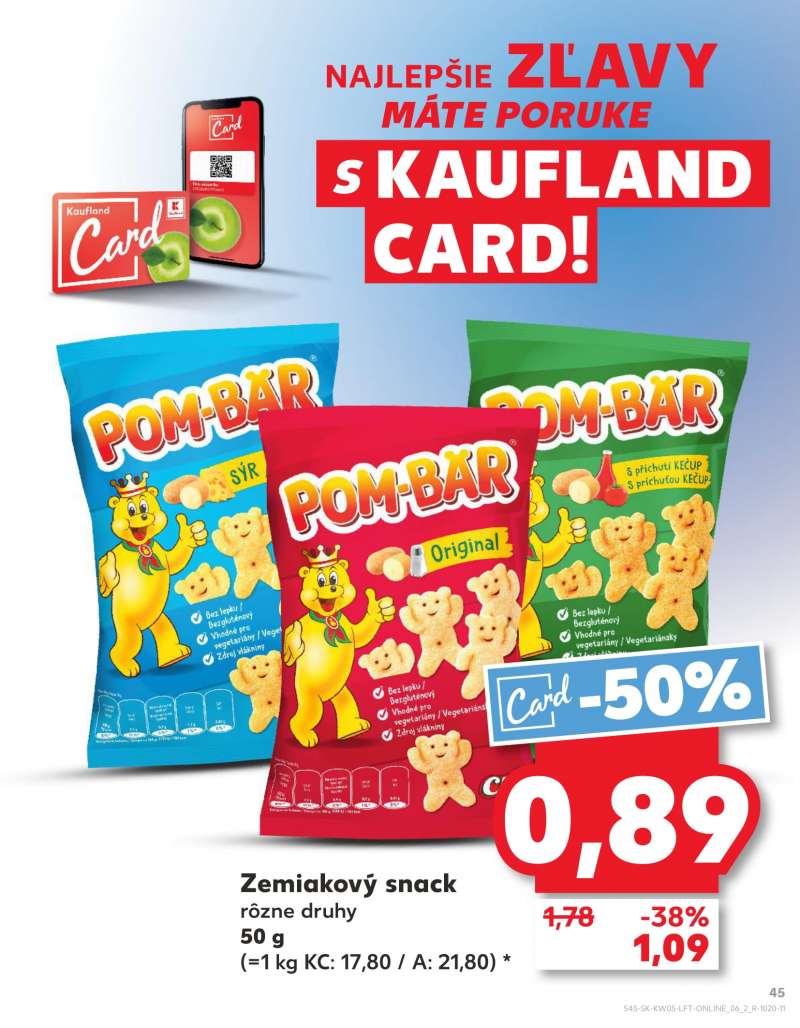 Kaufland Szlovákia Akciós Újság 45 oldal