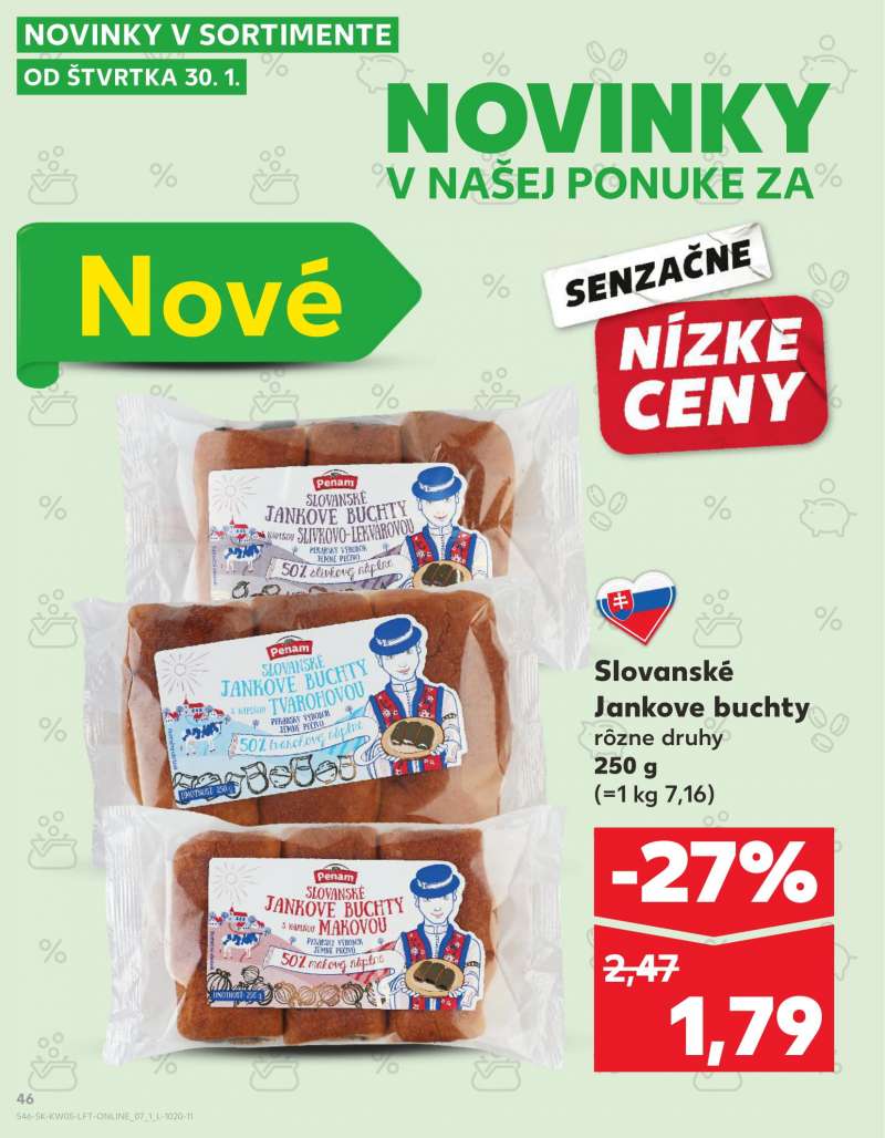 Kaufland Szlovákia Akciós Újság 46 oldal