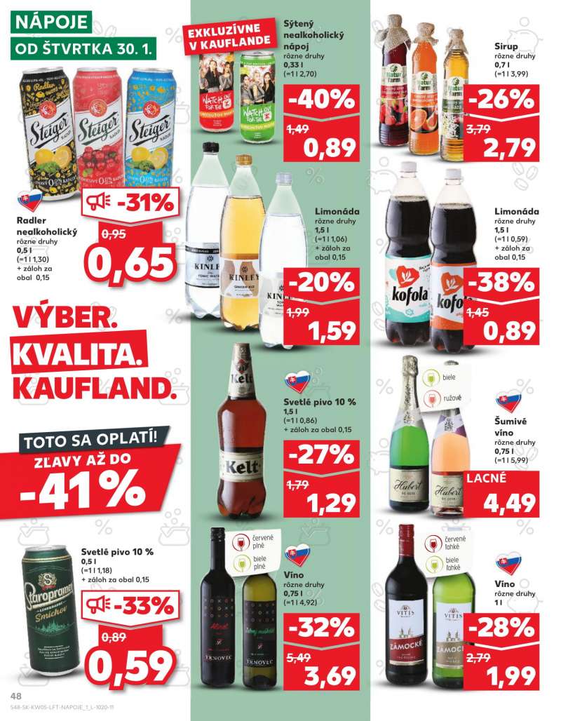 Kaufland Szlovákia Akciós Újság 48 oldal