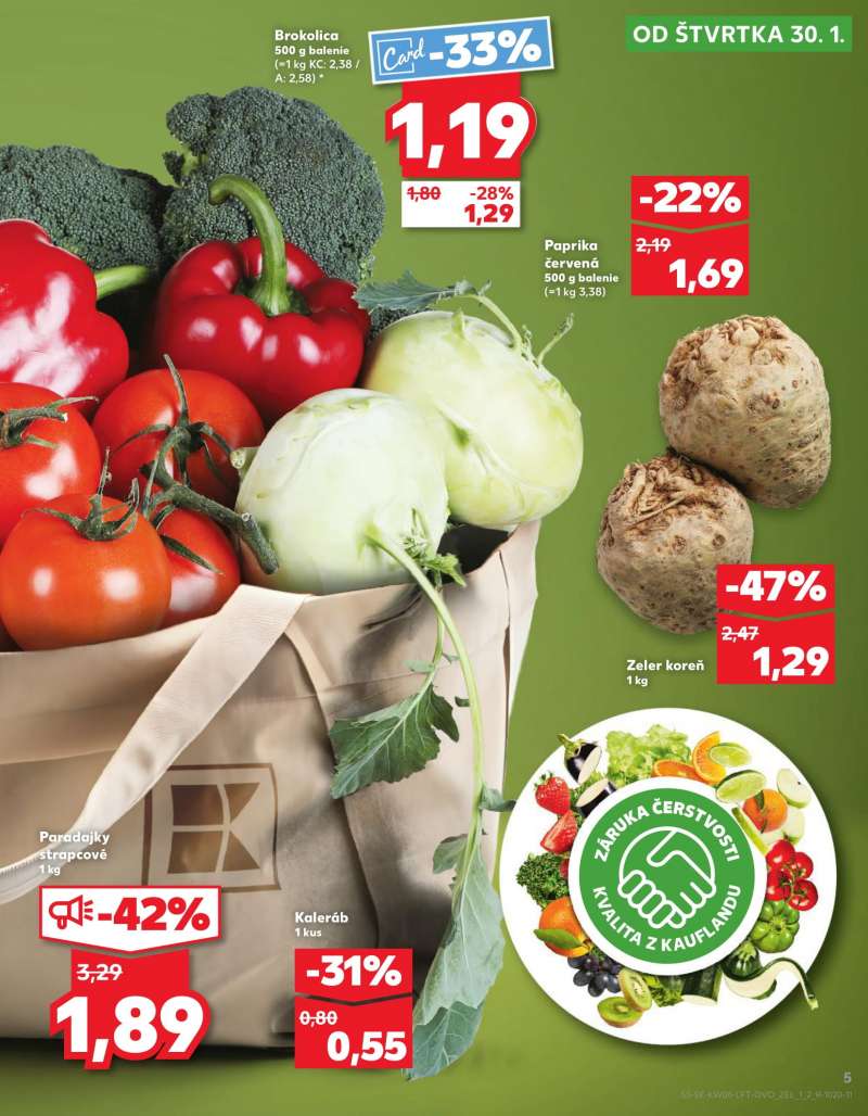 Kaufland Szlovákia Akciós Újság 5 oldal