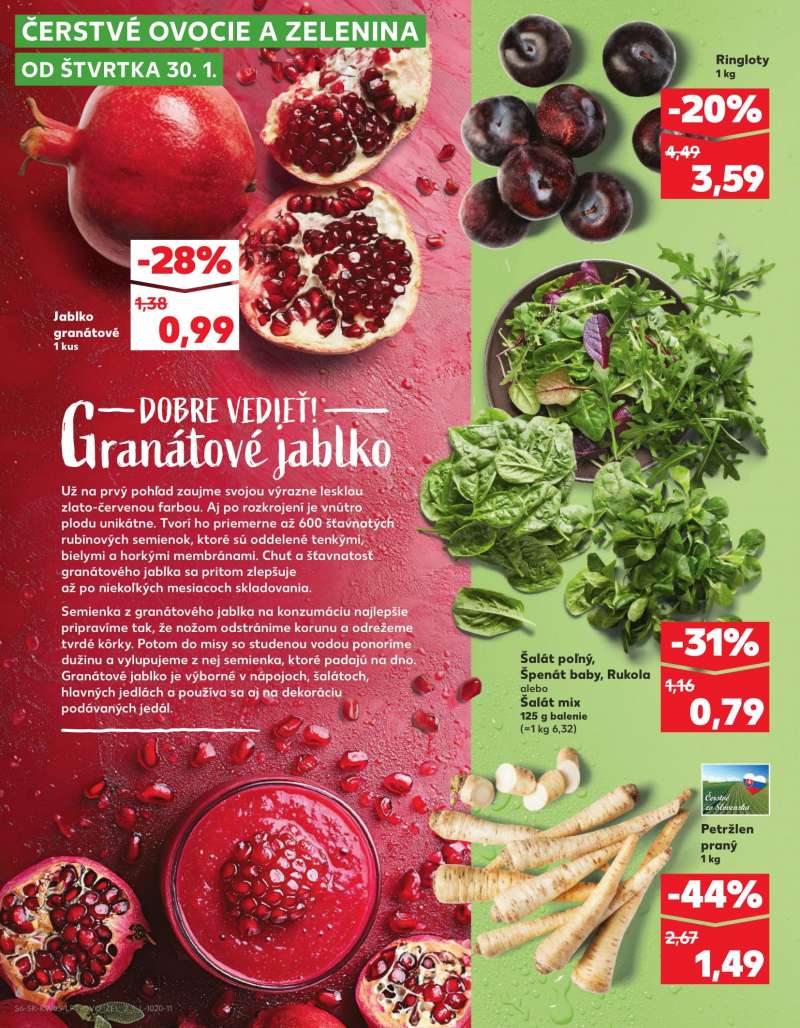 Kaufland Szlovákia Akciós Újság 6 oldal