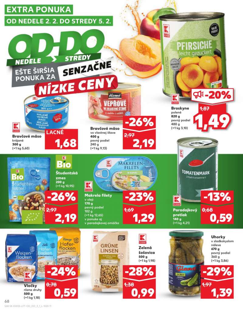 Kaufland Szlovákia Akciós Újság 68 oldal