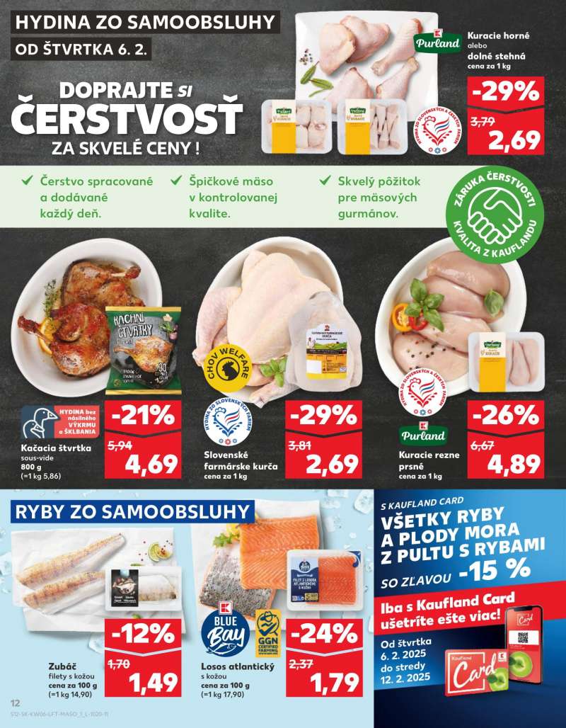 Kaufland Szlovákia Akciós Újság 12 oldal