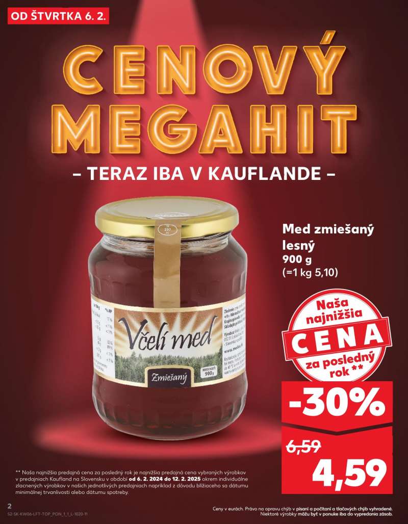 Kaufland Szlovákia Akciós Újság 2 oldal