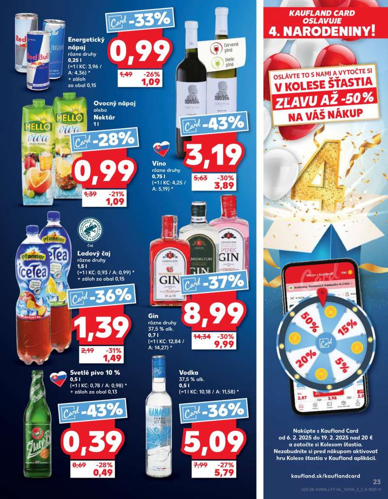 Kaufland Szlovákia Akciós Újság 23 oldal