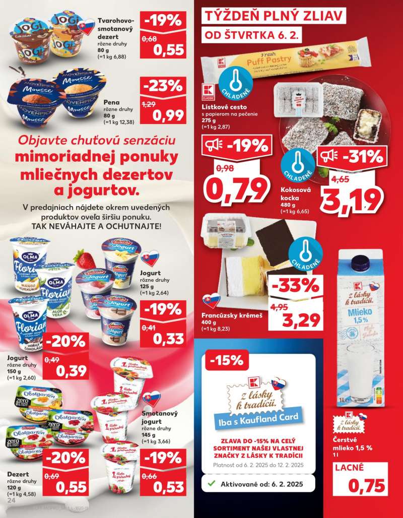 Kaufland Szlovákia Akciós Újság 24 oldal