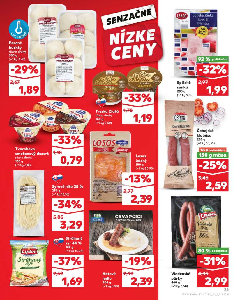 Kaufland Szlovákia Akciós Újság 25 oldal