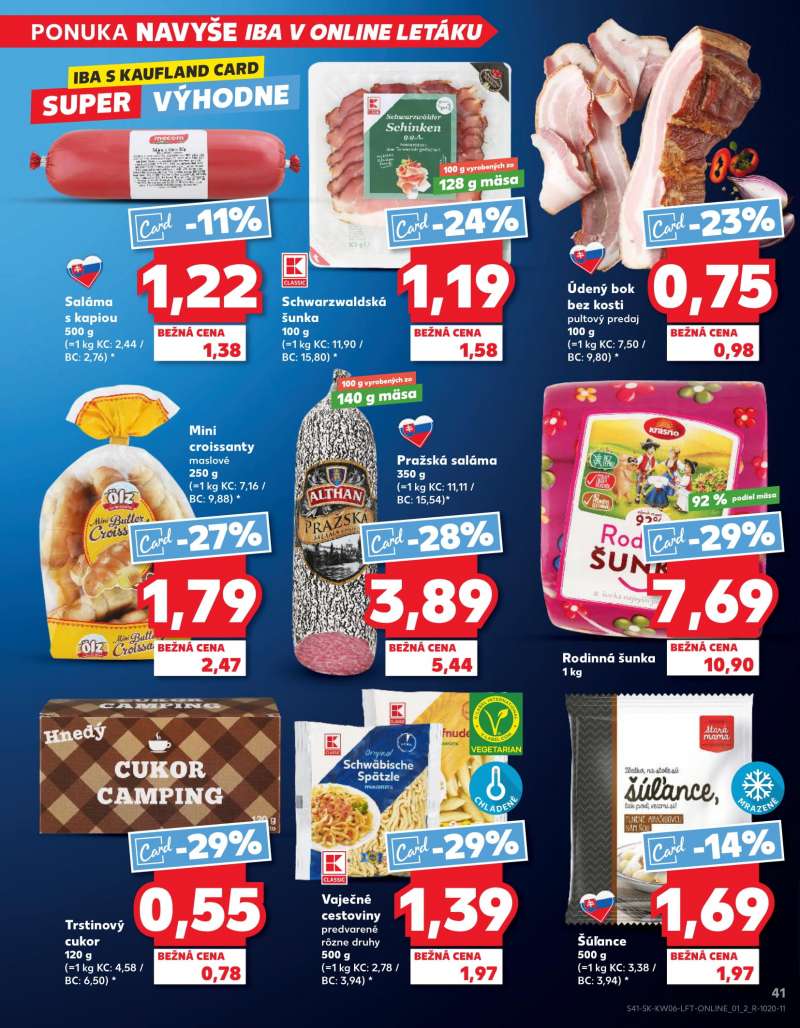 Kaufland Szlovákia Akciós Újság 41 oldal