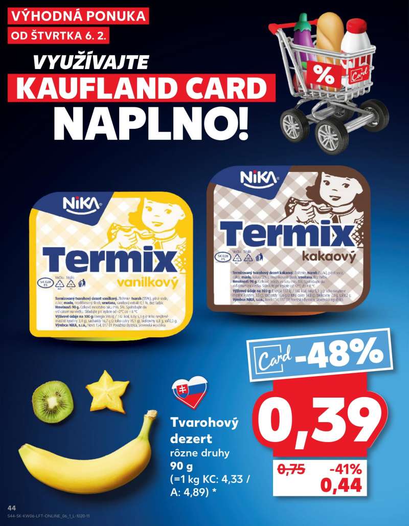 Kaufland Szlovákia Akciós Újság 44 oldal