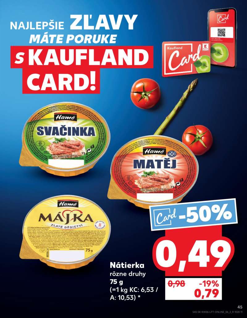 Kaufland Szlovákia Akciós Újság 45 oldal