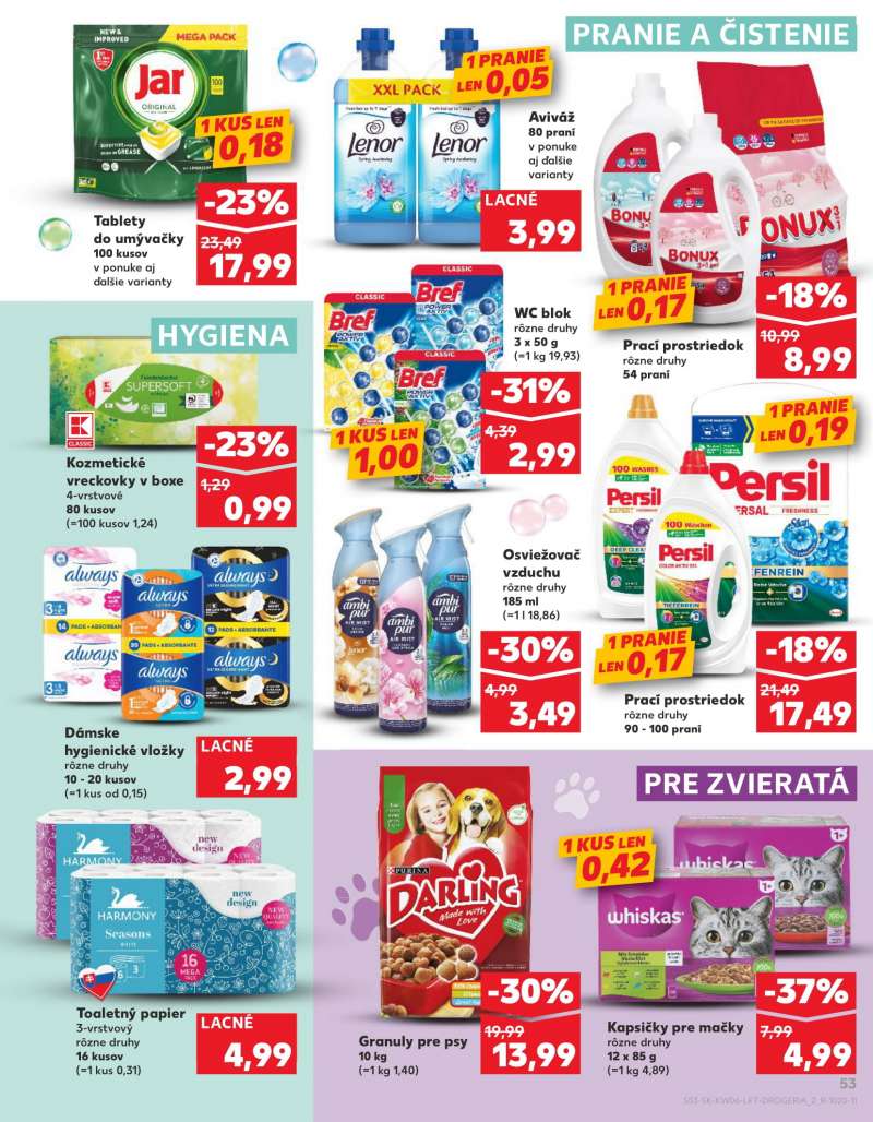 Kaufland Szlovákia Akciós Újság 53 oldal