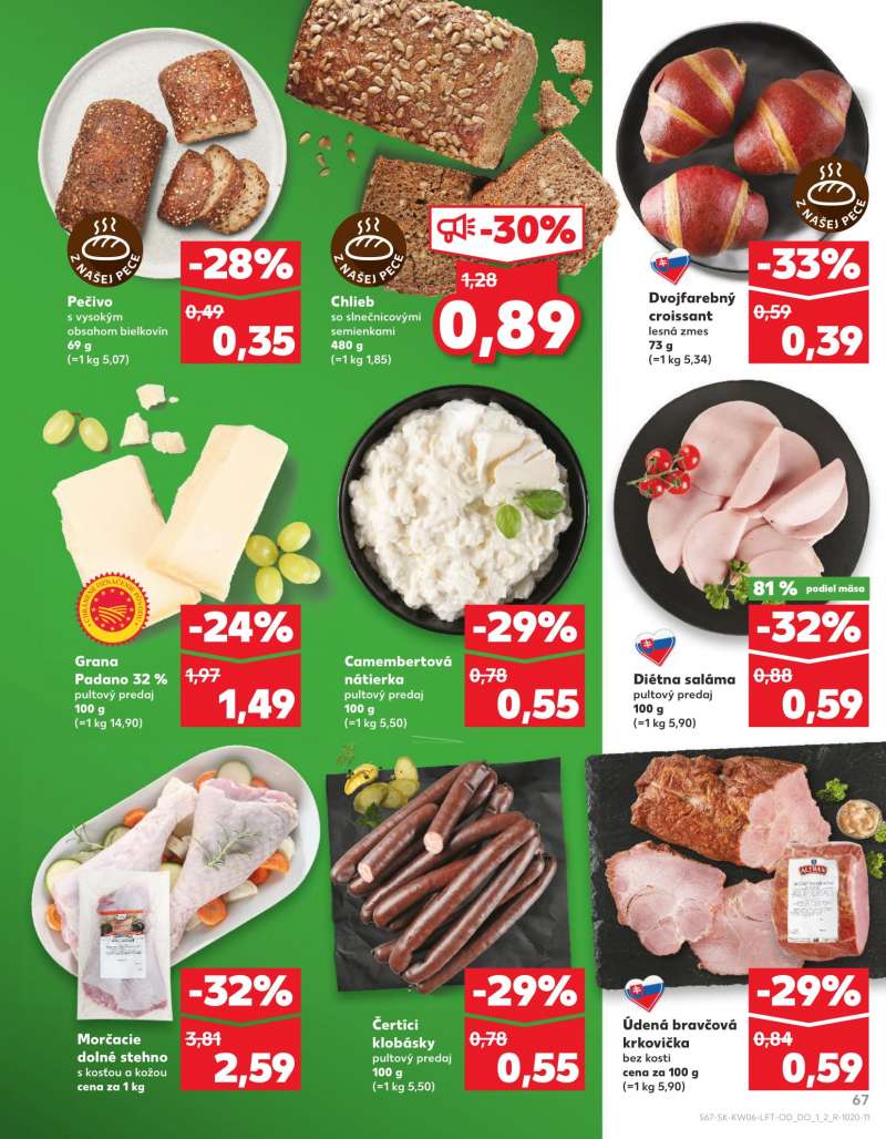 Kaufland Szlovákia Akciós Újság 67 oldal