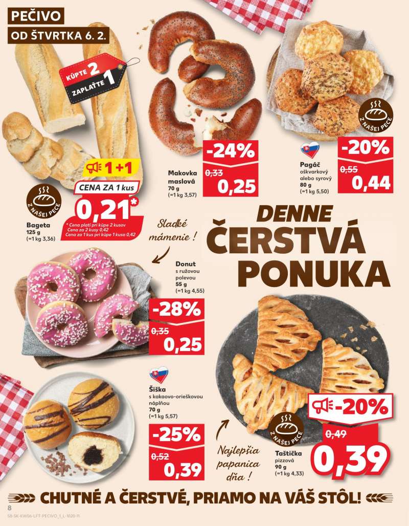 Kaufland Szlovákia Akciós Újság 8 oldal