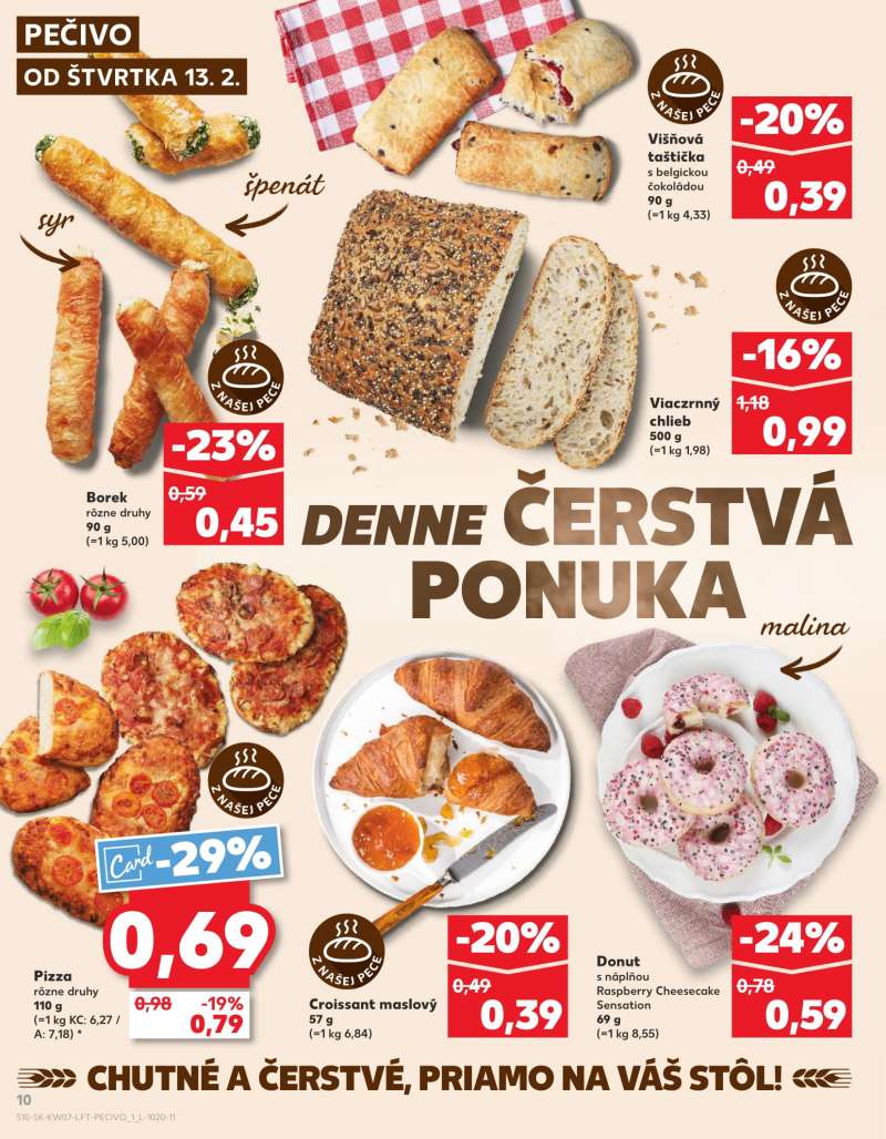 Kaufland Szlovákia Akciós Újság 10 oldal