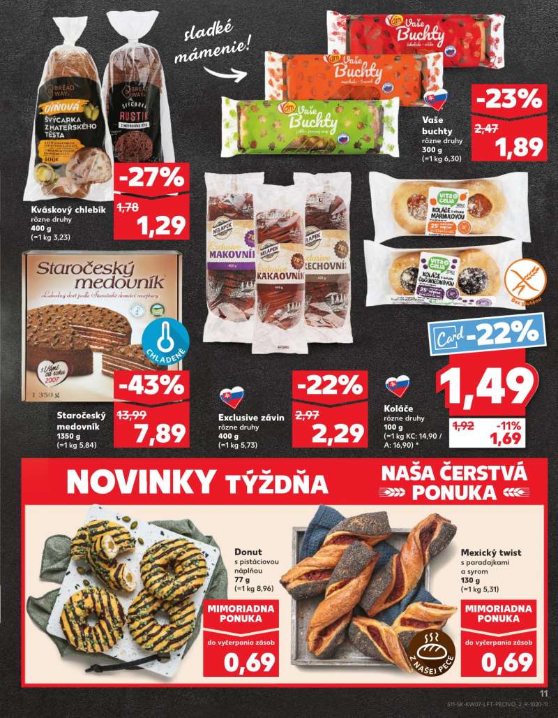 Kaufland Szlovákia Akciós Újság 11 oldal