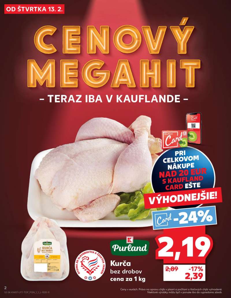 Kaufland Szlovákia Akciós Újság 2 oldal