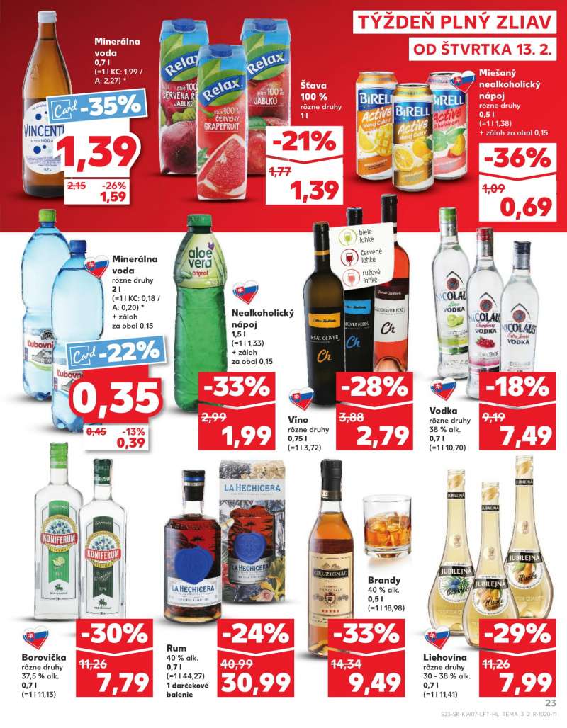 Kaufland Szlovákia Akciós Újság 23 oldal