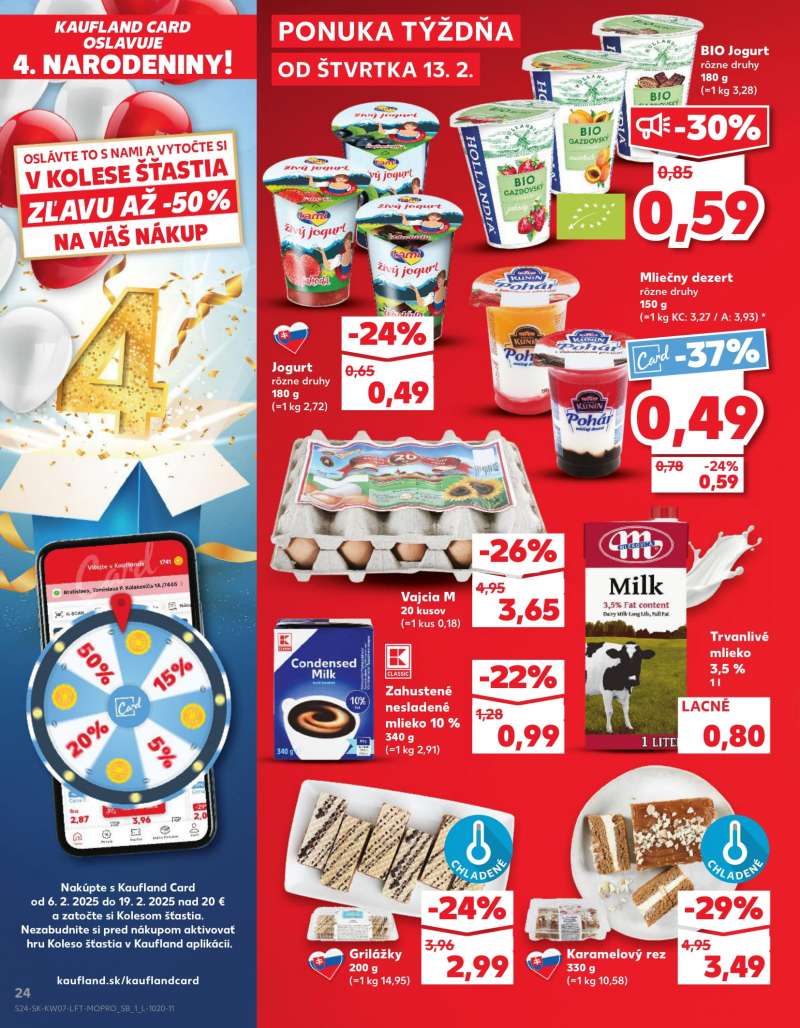 Kaufland Szlovákia Akciós Újság 24 oldal