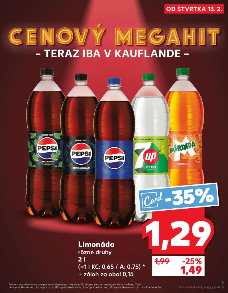 Kaufland Szlovákia Akciós Újság 3 oldal