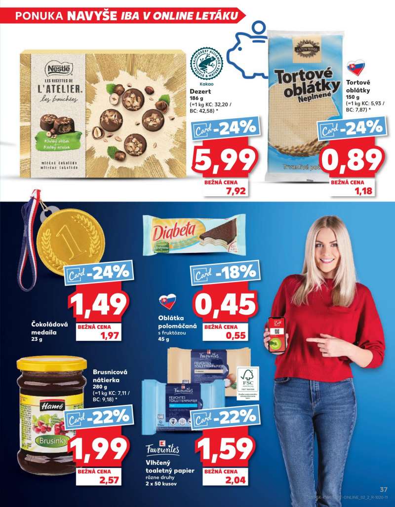 Kaufland Szlovákia Akciós Újság 37 oldal