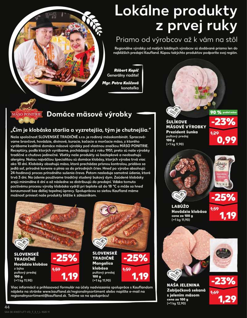 Kaufland Szlovákia Akciós Újság 44 oldal