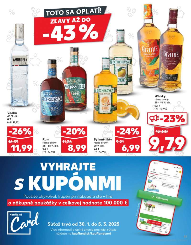 Kaufland Szlovákia Akciós Újság 47 oldal