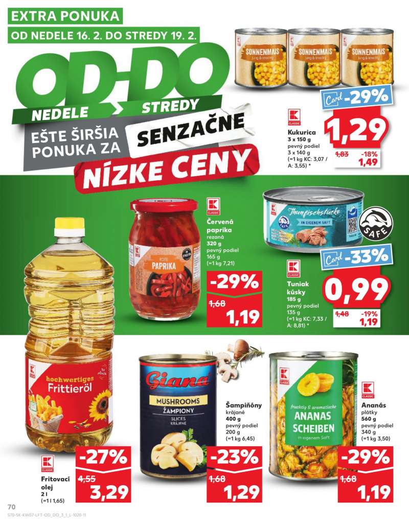 Kaufland Szlovákia Akciós Újság 70 oldal