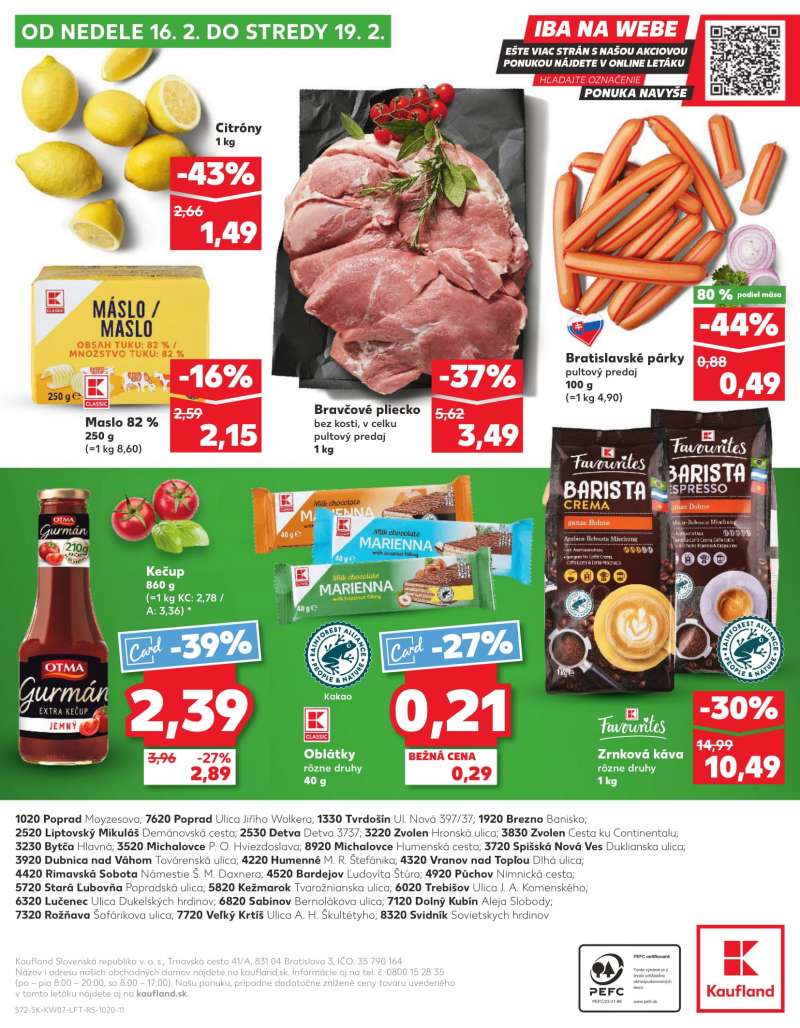 Kaufland Szlovákia Akciós Újság 72 oldal