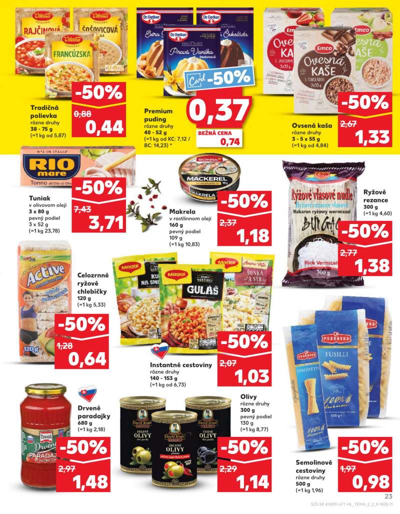 Kaufland Szlovákia Akciós Újság 23 oldal