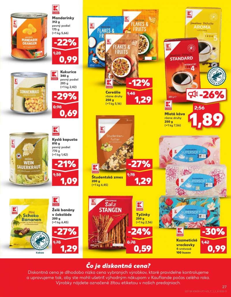 Kaufland Szlovákia Akciós Újság 27 oldal