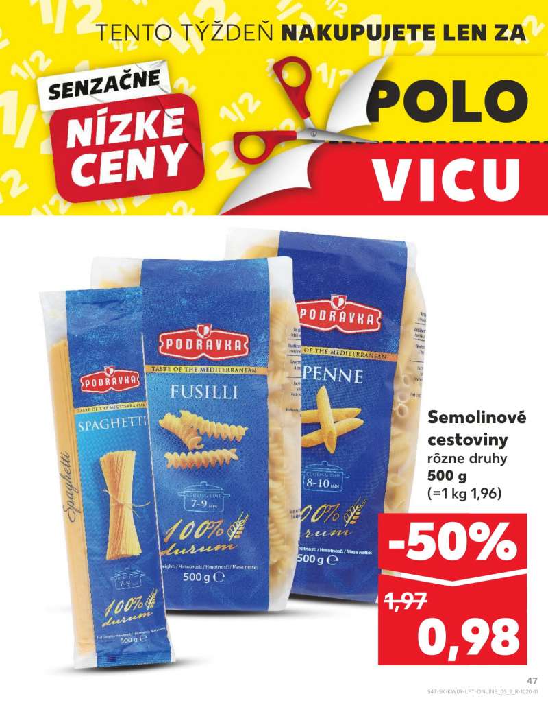 Kaufland Szlovákia Akciós Újság 47 oldal