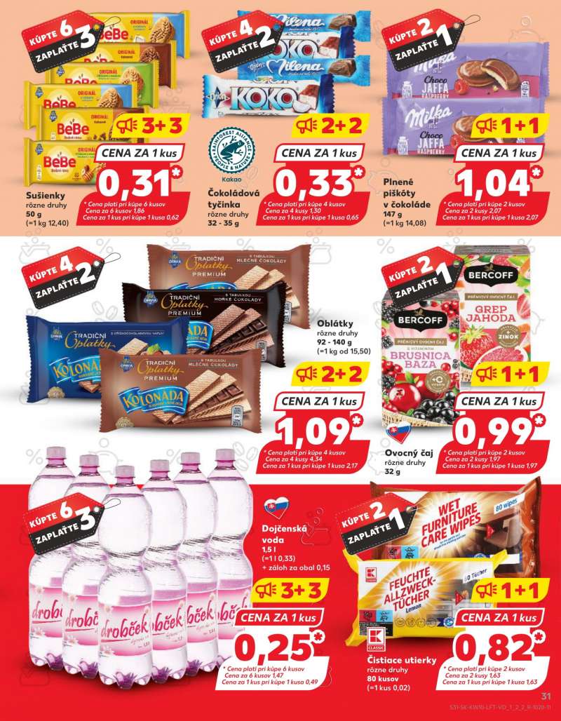 Kaufland Szlovákia Akciós Újság 31 oldal