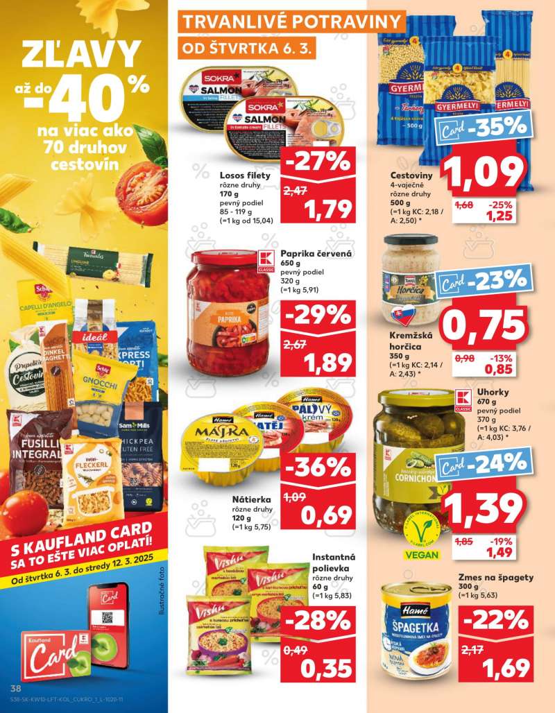 Kaufland Szlovákia Akciós Újság 38 oldal