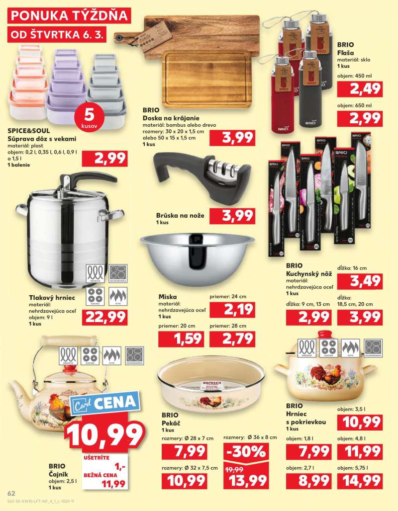 Kaufland Szlovákia Akciós Újság 62 oldal
