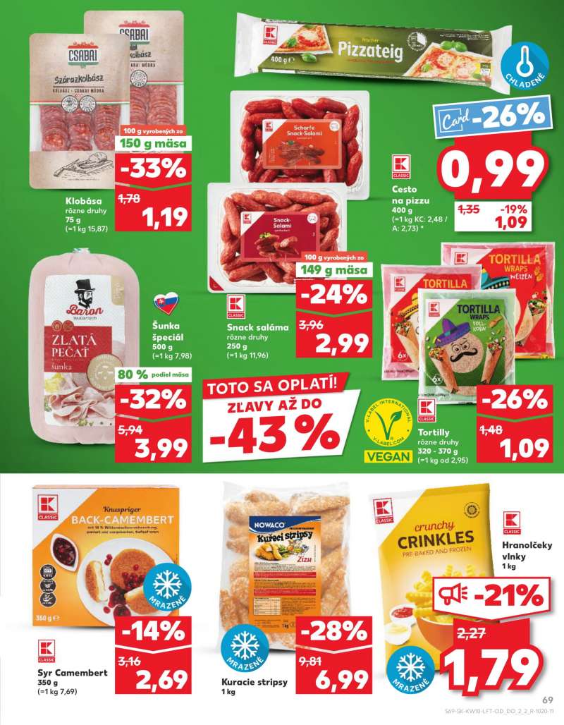 Kaufland Szlovákia Akciós Újság 69 oldal