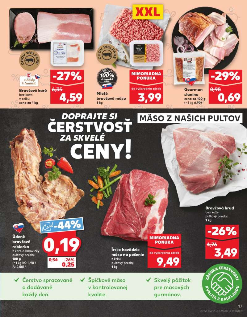 Kaufland Szlovákia Akciós Újság 17 oldal
