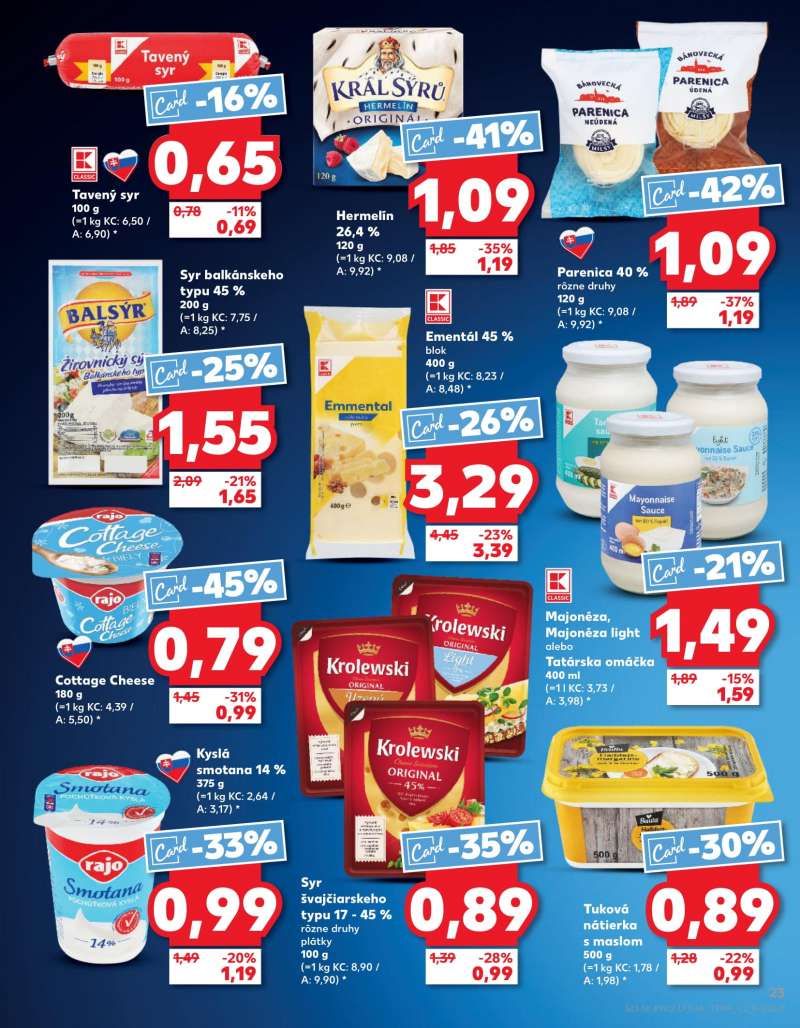Kaufland Szlovákia Akciós Újság 23 oldal