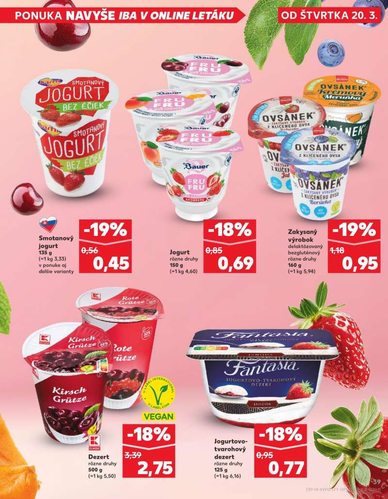 Kaufland Szlovákia Akciós Újság 39 oldal