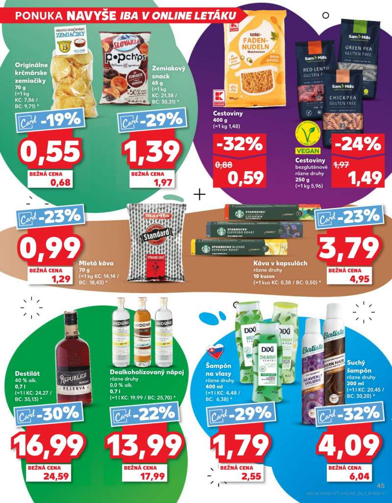 Kaufland Szlovákia Akciós Újság 45 oldal