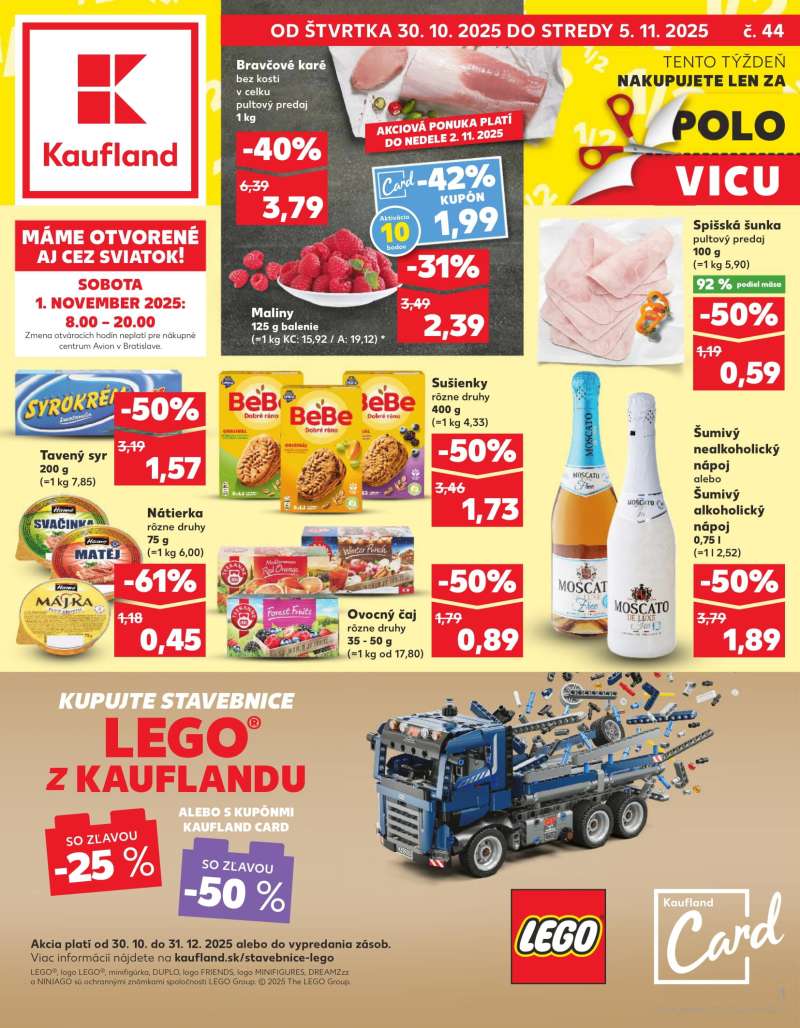 Kaufland Szlovákia Akciós Újság 1 oldal